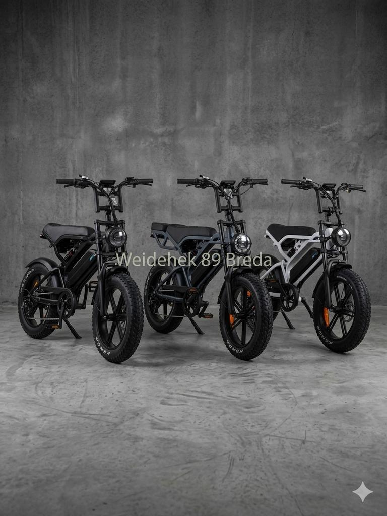 QMWHEEL OUXI FATBIKE V20 PRO  DIVERSE MODELLEN & GROOTHANDEL, Nieuw, Minder dan 47 cm, 50 km per accu of meer, Ophalen