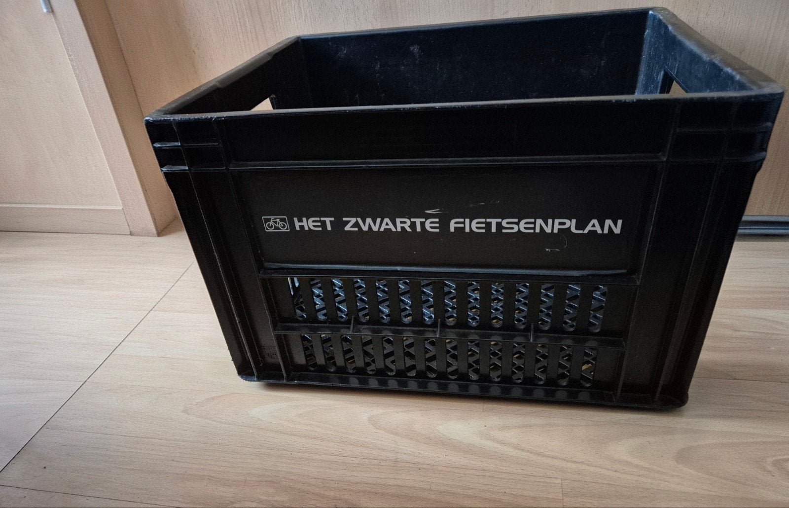 Zwarte Fietsenplan Fietsmand / Krat, Ophalen of Verzenden, Gebruikt, Het Zwarte Fietsenplan
