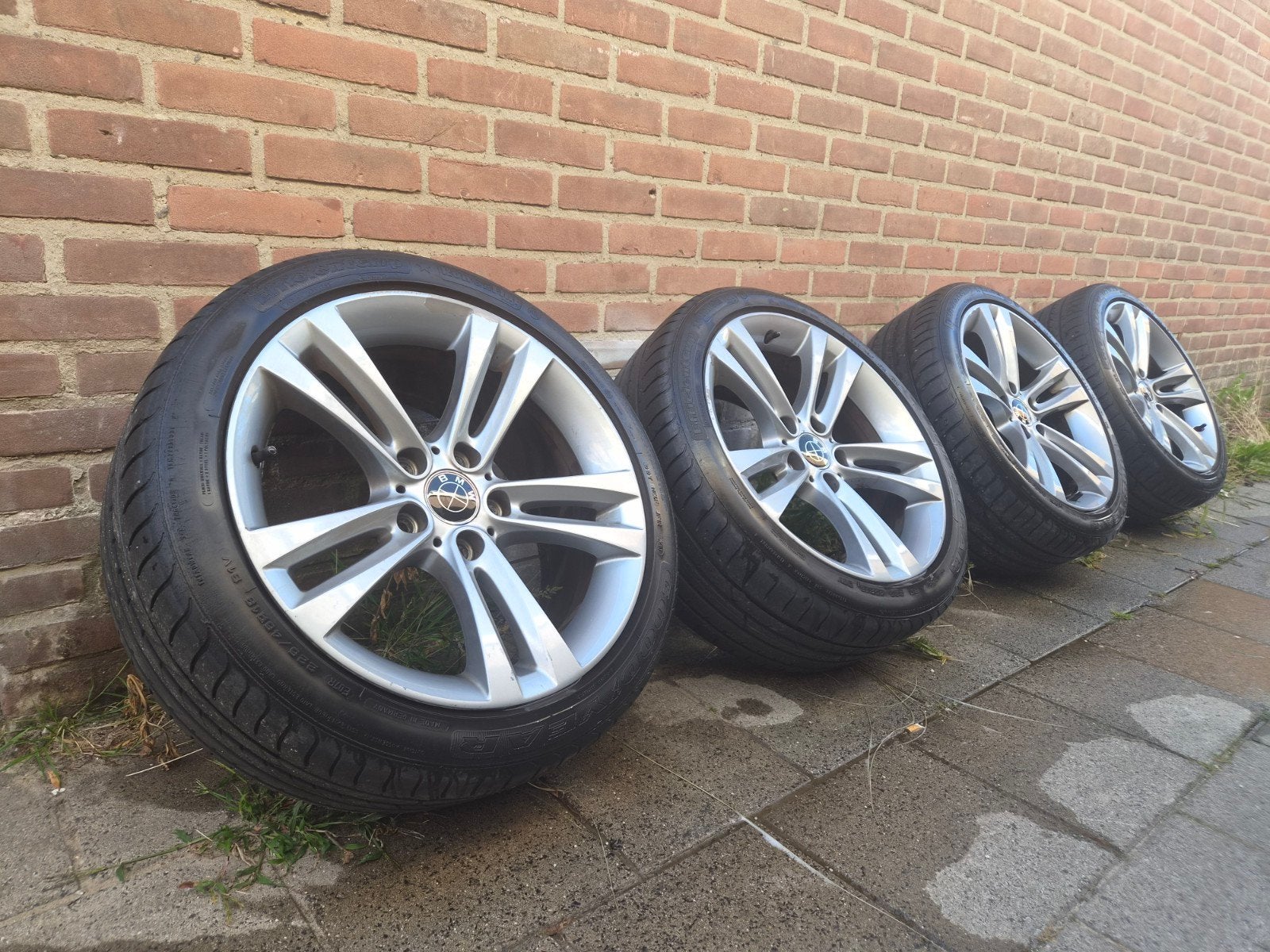bmw velgen 18inch orginele velgen 5x120, Ophalen, 18 inch, Gebruikt, Banden en Velgen