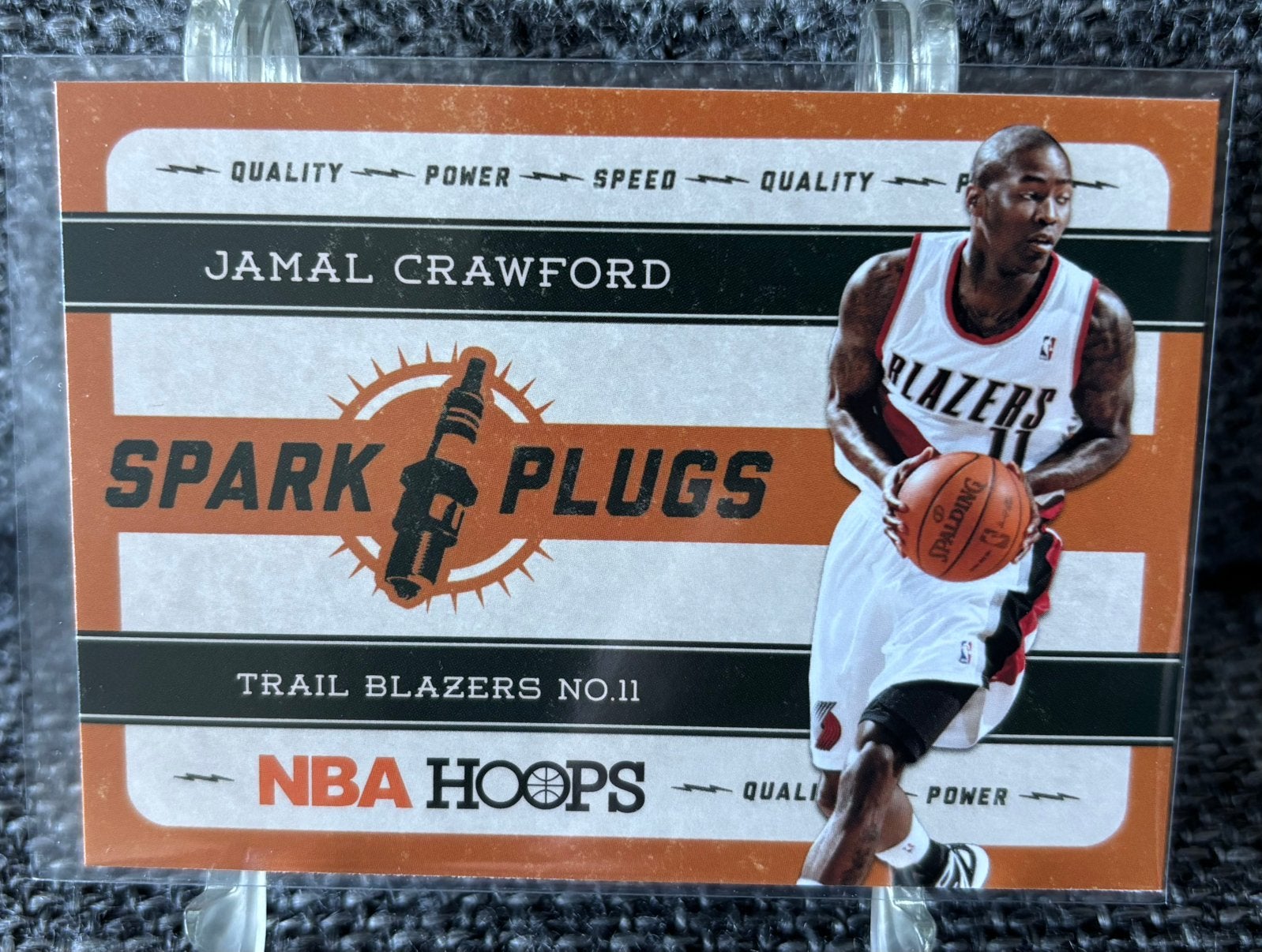 Jamal Crawford Panini NBA Hoops insert Portland Trailblazers, Ophalen of Verzenden, Zo goed als nieuw, Plaatje