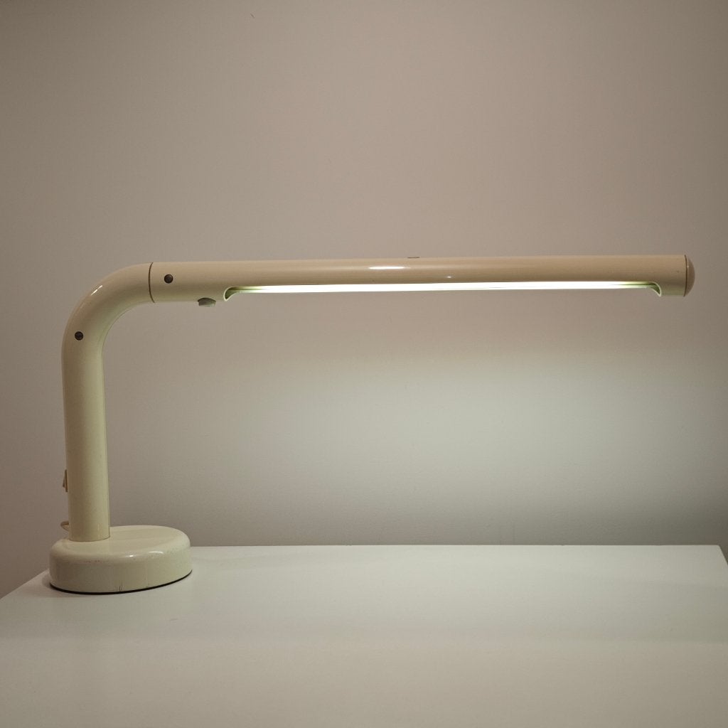 Vintage Tube bureaulamp Anders Pehrson Ateljé Lyktan, Ophalen, Gebruikt, Vintage, G13 (TL)