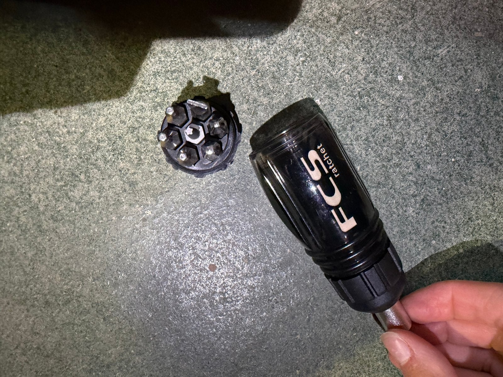 FCS Ratchet Kite Tool Schroevendraaier met Bits, Ophalen of Verzenden, Gebruikt, Schroevendraaier, Overige merken