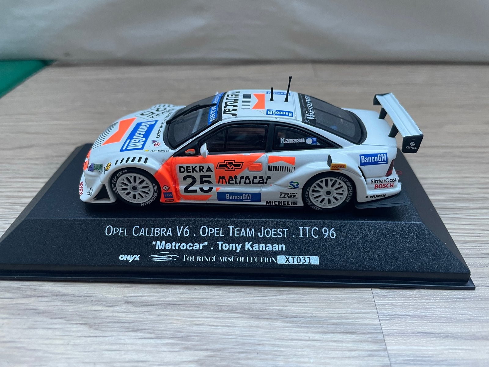 Opel Calibra V6 Team Joest ITC 96 Metrocars Tony Kanaan, Ophalen of Verzenden, Zo goed als nieuw, Overige typen