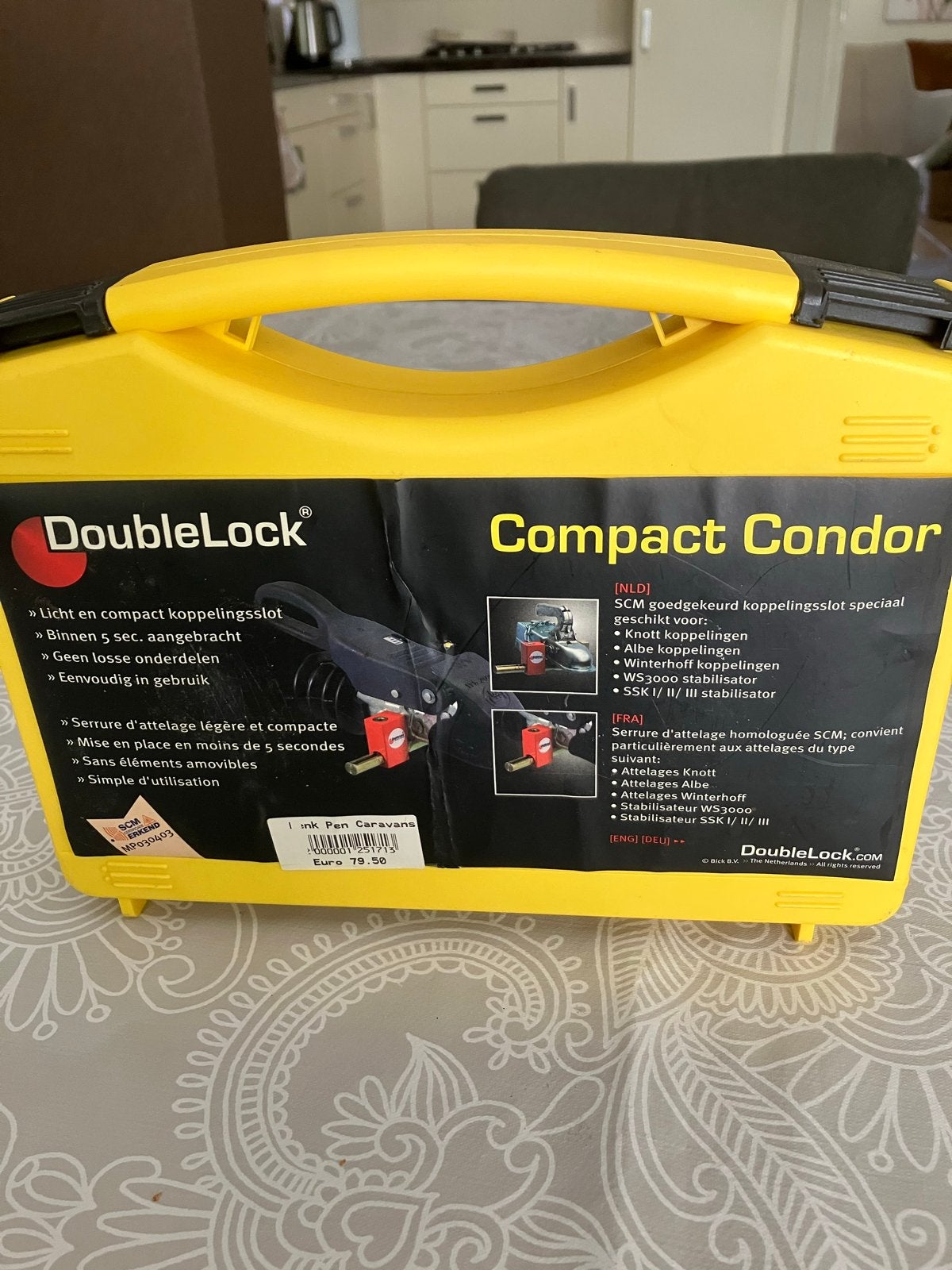 DoubleLock Compact Condor SCM gekeurd koppelingsslot, Ophalen, Nieuw
