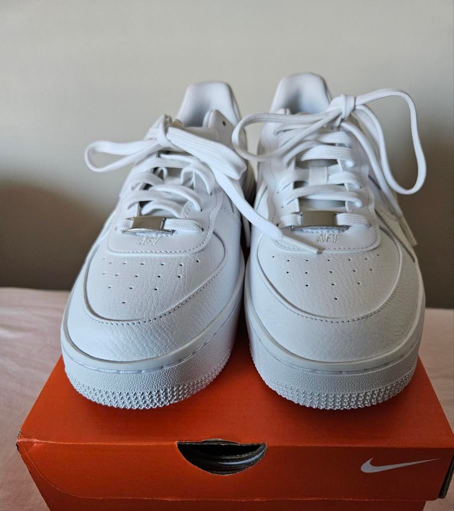 Nieuwe Nike Air Force 1 Shadow sneakers wit mt 40.5, Wit, Nike, Nieuw, Ophalen of Verzenden