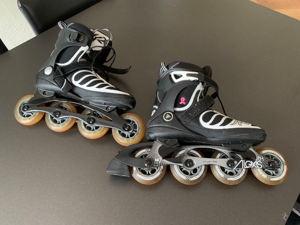K2 Alexis W inlineskates / Skeelers – maat 39,5, K2, Ophalen of Verzenden, Zo goed als nieuw, Inline skates 4 wielen