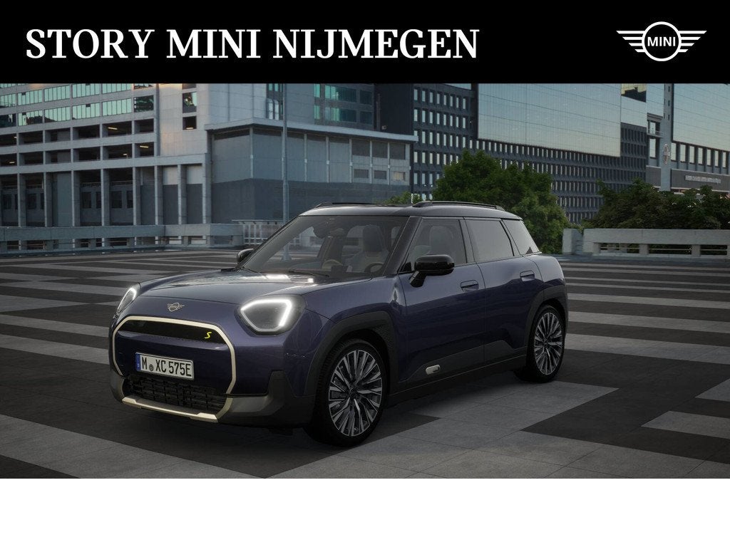 MINI Aceman SE / Favoured / Pakket M / 19" Eternal Spoke 2-t, Auto's, Mini, Huisgarantie, Met garantie (alle), Blauw, Leder
