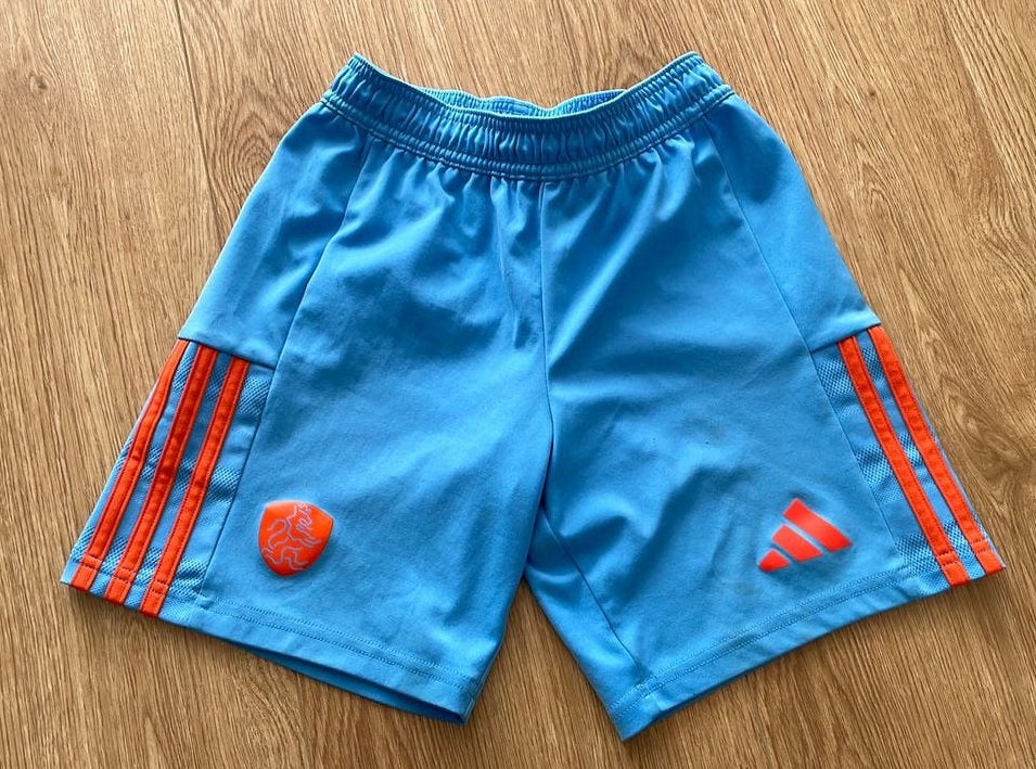 Actueel nederlands elftal hockey broekje 140 unisex, Ophalen of Verzenden, Gebruikt, Kleding