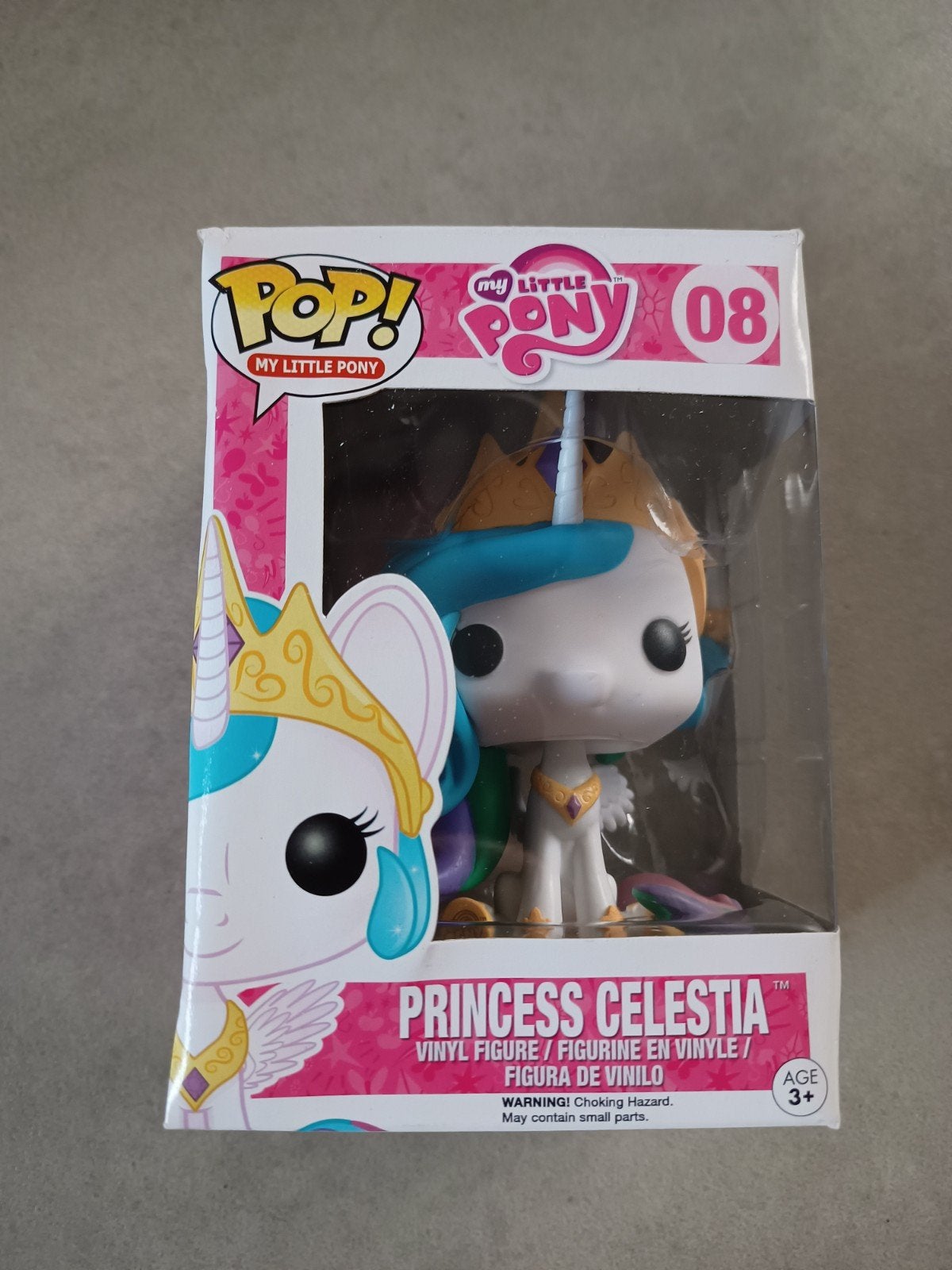 Funko Pop My Little Pony, Princess Celestia. Doos beschadigd, Ophalen of Verzenden