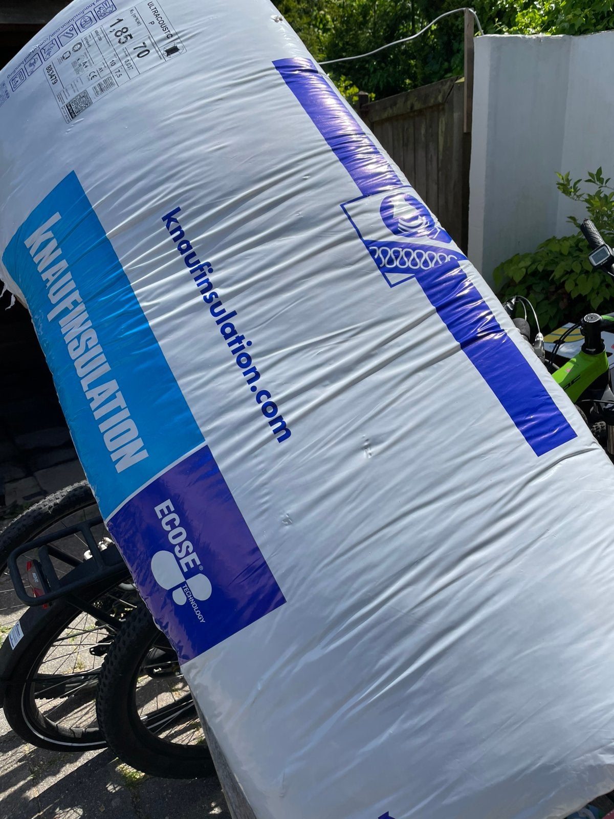Knauf ultracoustic RD 1,85, Ophalen, 4 tot 8 cm, Nieuw, 5 tot 10 m²
