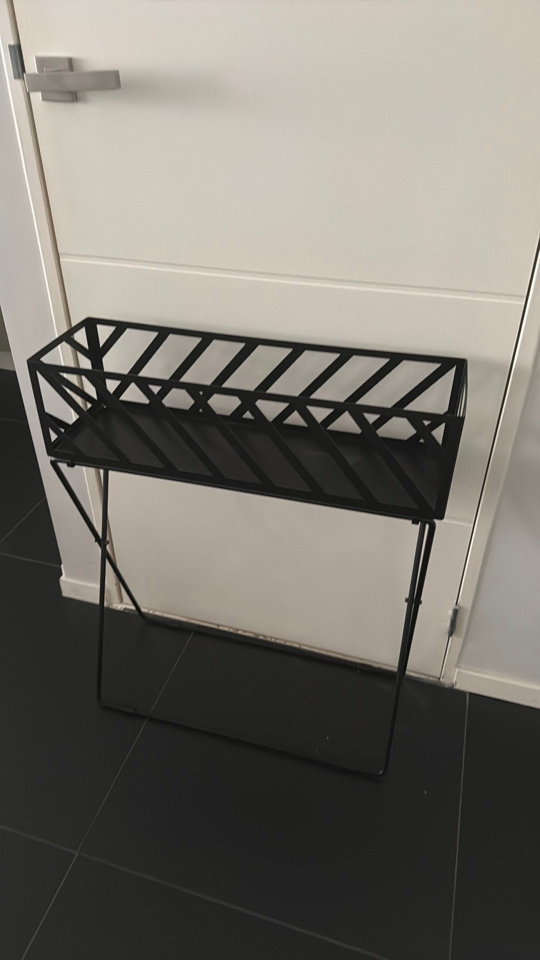 Sostrene Grene plantenstandaard zwart metaal, Zwart, Kunstplant, Zo goed als nieuw, IKEA