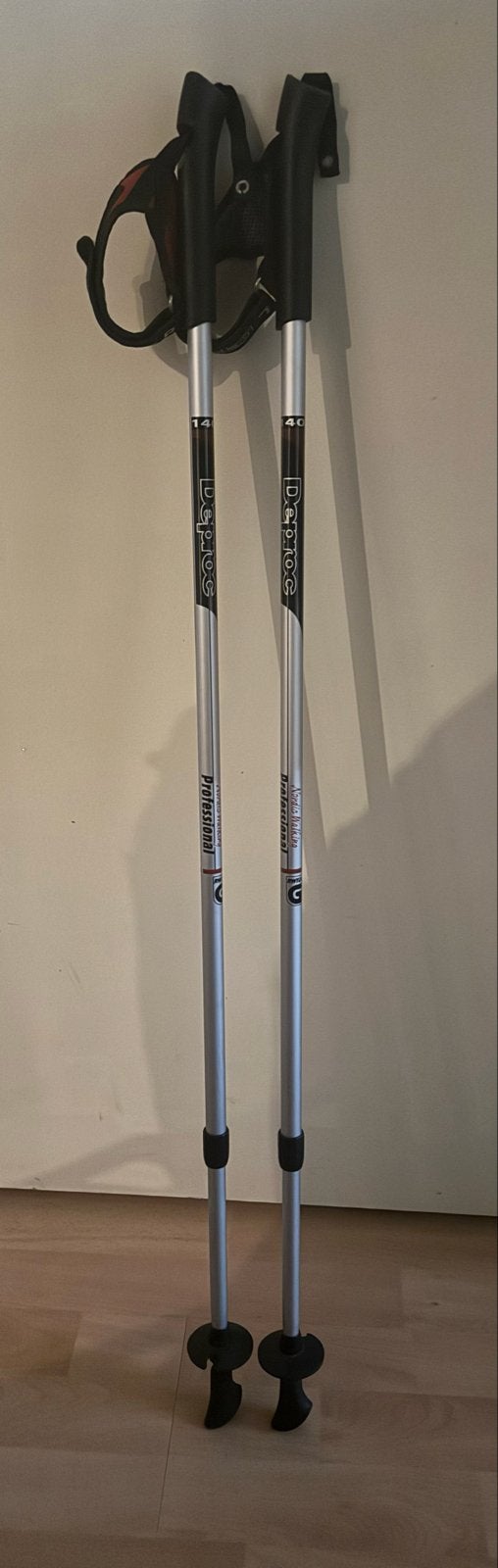 Degros Professional Nordic Walking Stokken, Sport en Fitness, Ophalen of Verzenden, Gebruikt, Wandelstok