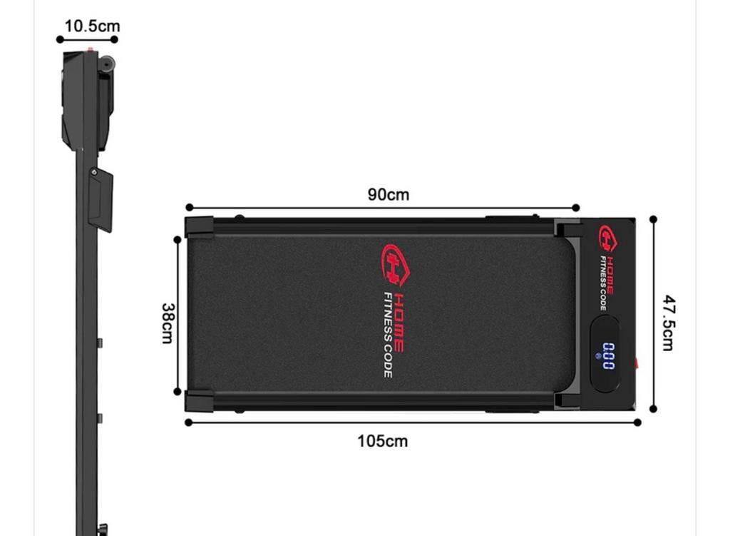 Loopband T7, Snelheid 1-6km/u, 5% Handmatige Helling, Ophalen, Nieuw