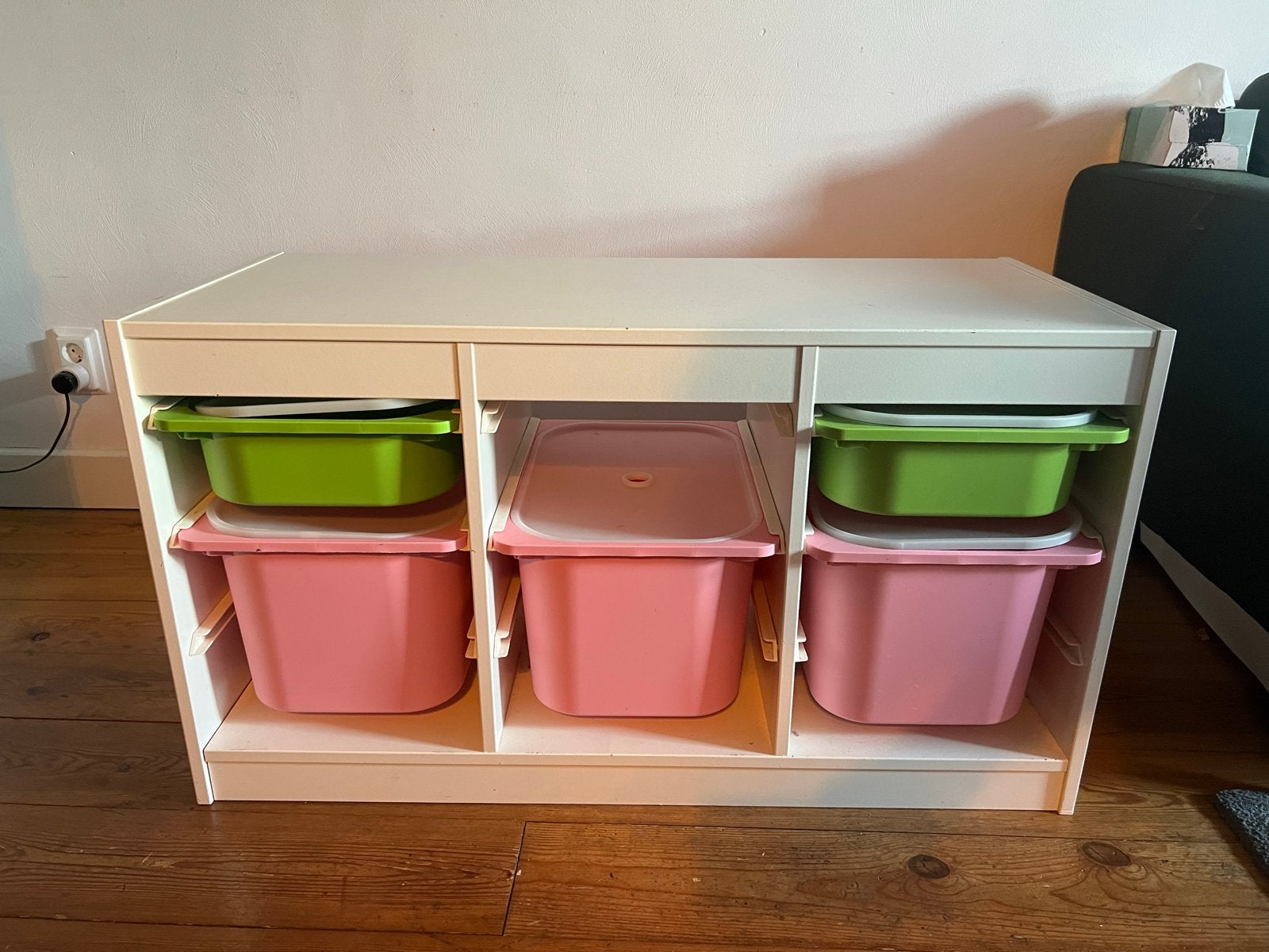 Ikea Trofast opbergcombinatie 99x44x56 cm, Ophalen, Gebruikt, Kast