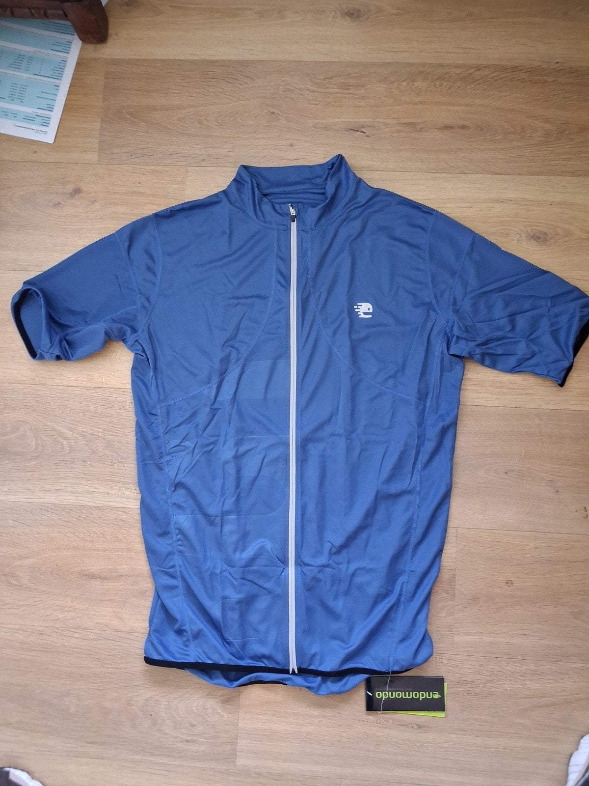 Nieuw Endomondo Fiets Shirt XXL - Blauw, Nieuw, Ophalen of Verzenden, Endomondo, Bovenkleding