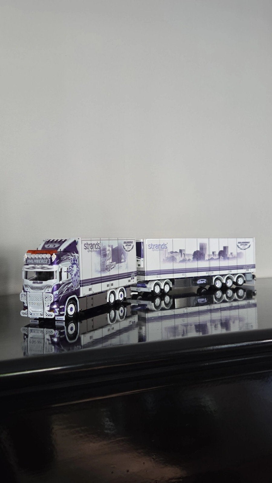 Tekno Malmbergs, Hobby en Vrije tijd, Modelauto's | 1:50, Ophalen, Zo goed als nieuw, Bus of Vrachtwagen, Tekno
