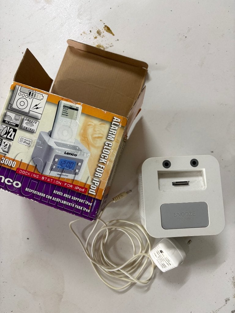 Lenco ipd-3000, Alarm clock voor Ipod, Ophalen, Gebruikt, Digitaal