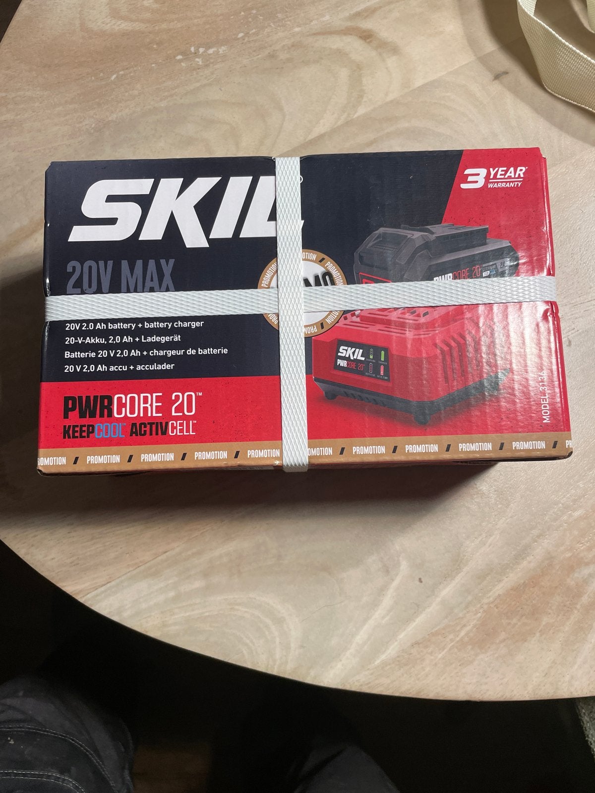 SKIL 20V MAX Accu + Oplader Set (2.0 Ah), Nieuw