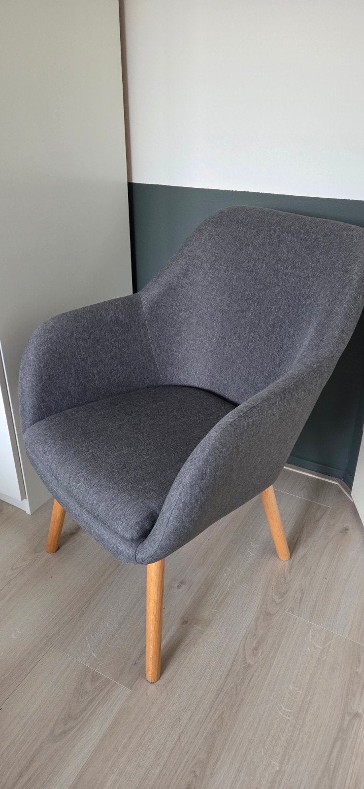 JYSK fauteuil- nieuw, Huis en Inrichting, Fauteuils, Ophalen, Nieuw, Stof, 50 tot 75 cm