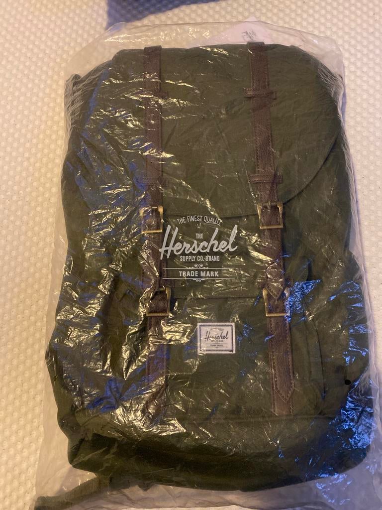 Nieuwe Herschel Little America Rugzak - Ivy Green, Ophalen of Verzenden, Nieuw, 25 tot 40 cm, Overige merken