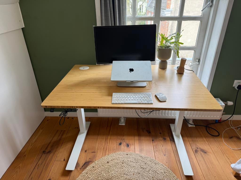 Fully Jarvis Standing Desk (Electric Sit/Stand), Ophalen, Zo goed als nieuw
