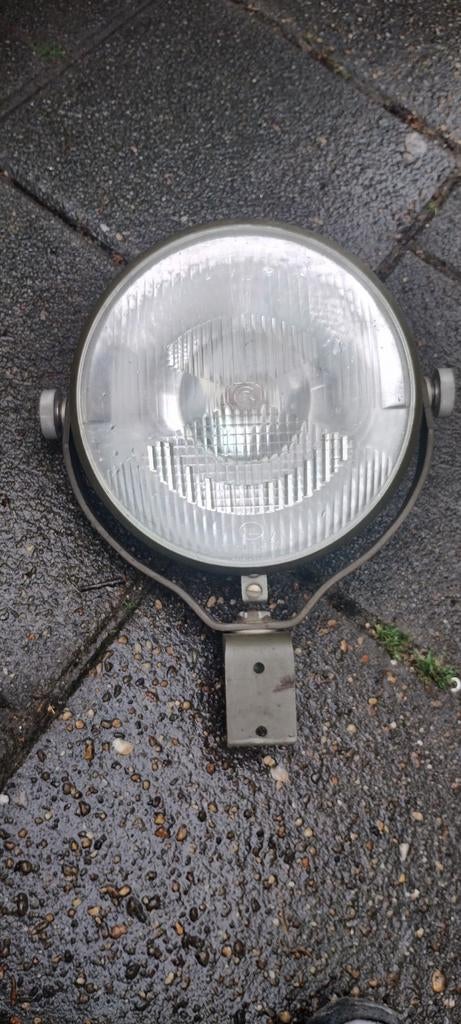 Robuuste Militaire Zoeklamp - Vintage Leger Verlichting, Verzenden