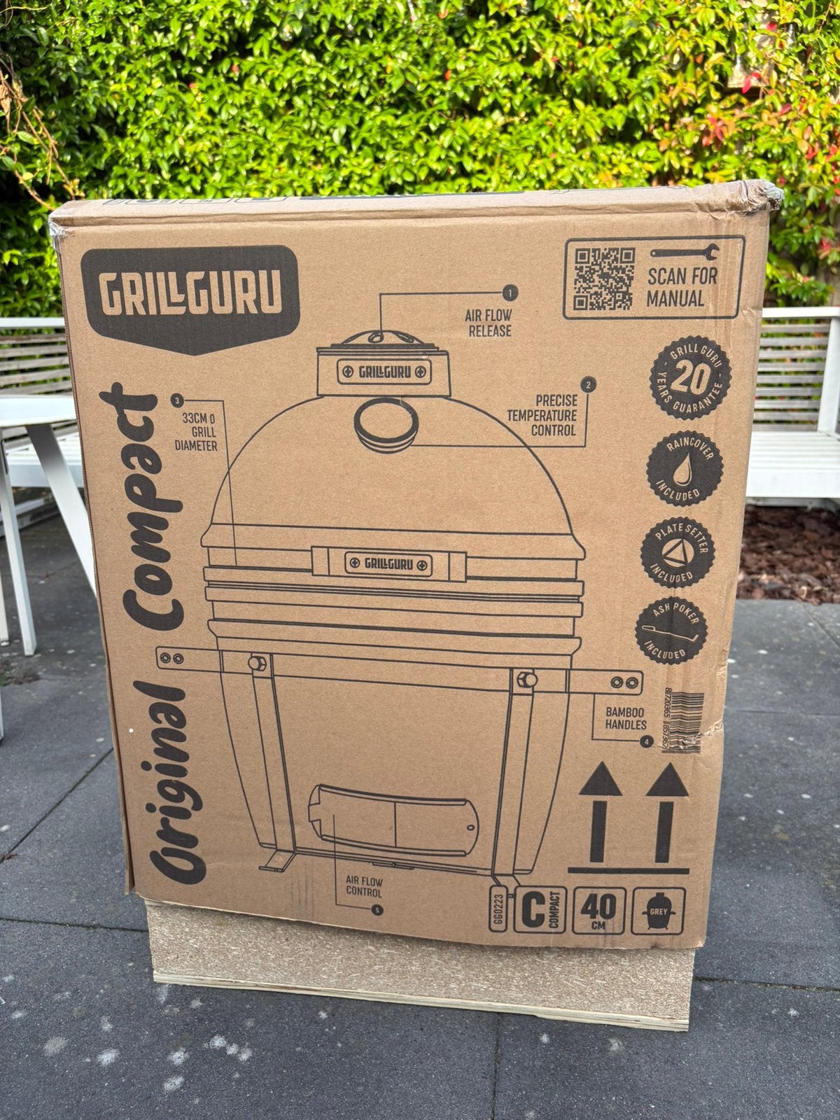 Foto 6 van Grill Guru Original Compact 40cm (NIEUW!)