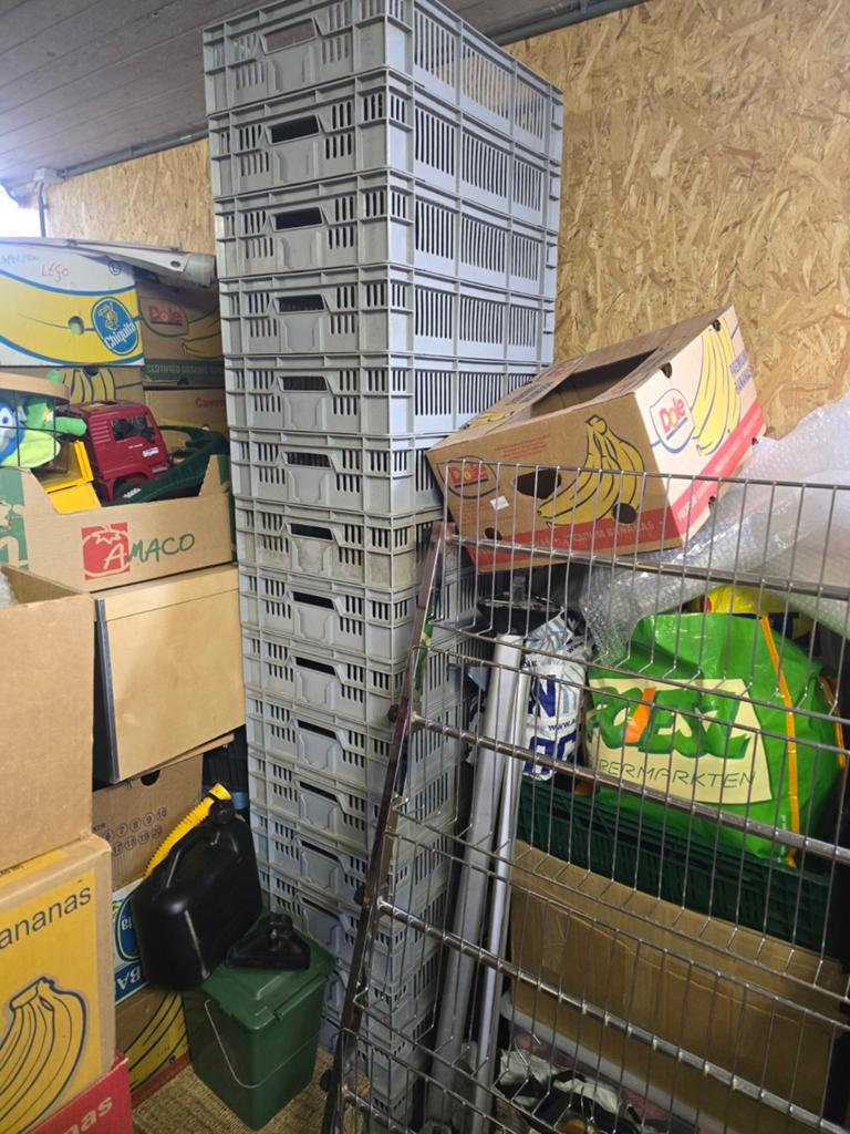 Stapelkratten partij, Doos, 100 cm of meer, 60 cm of meer, Minder dan 35 cm
