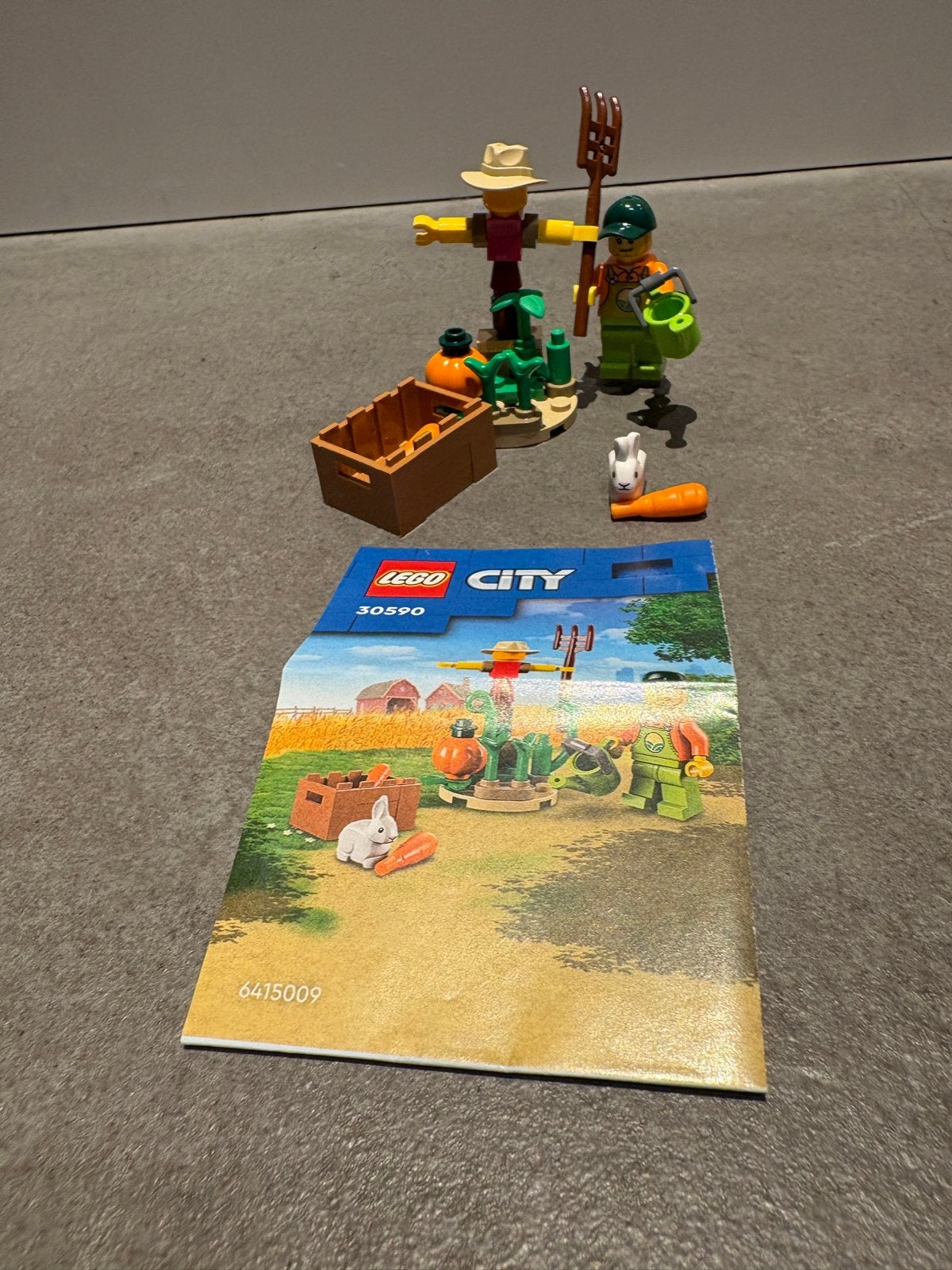 Lego City Boer met vogelverschrikker en groenten 30590, Ophalen of Verzenden, Gebruikt, Overige merken