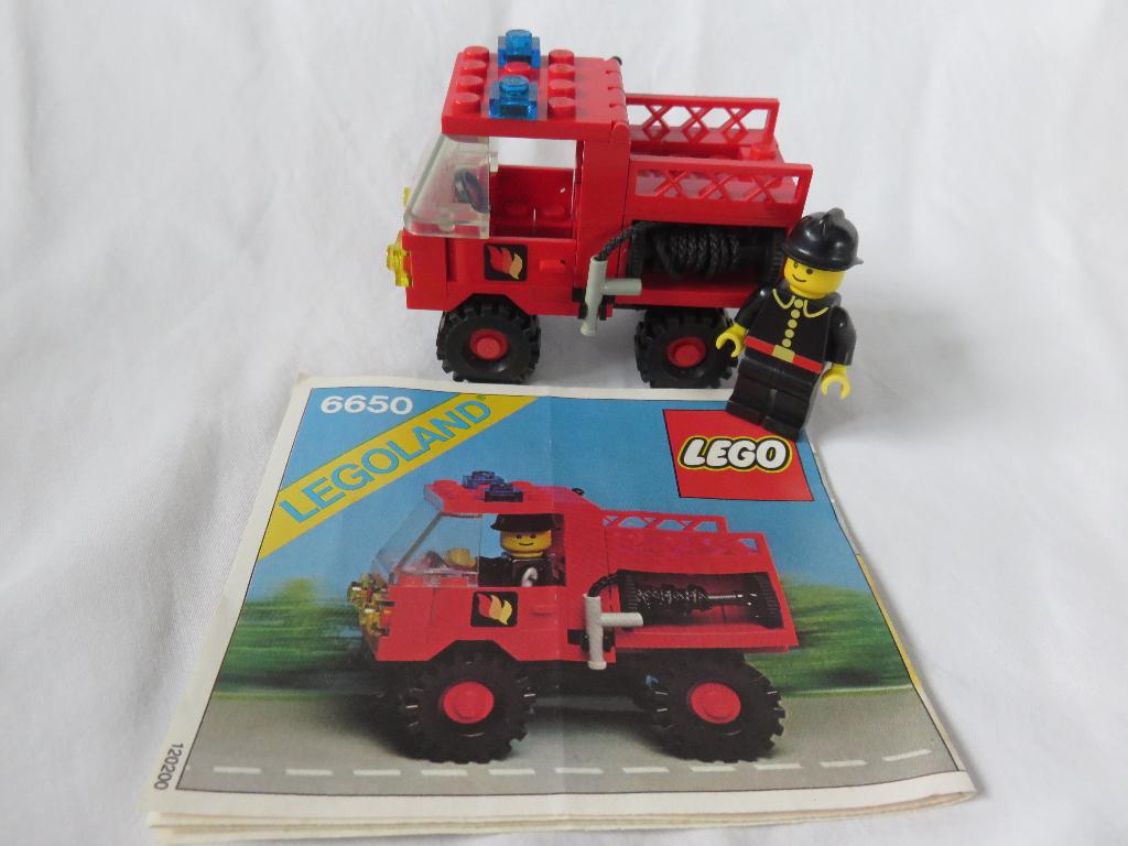 Lego classic town, set 6650 fire and rescue van, Kinderen en Baby's, Speelgoed | Duplo en Lego, Compleet, Lego, Ophalen of Verzenden