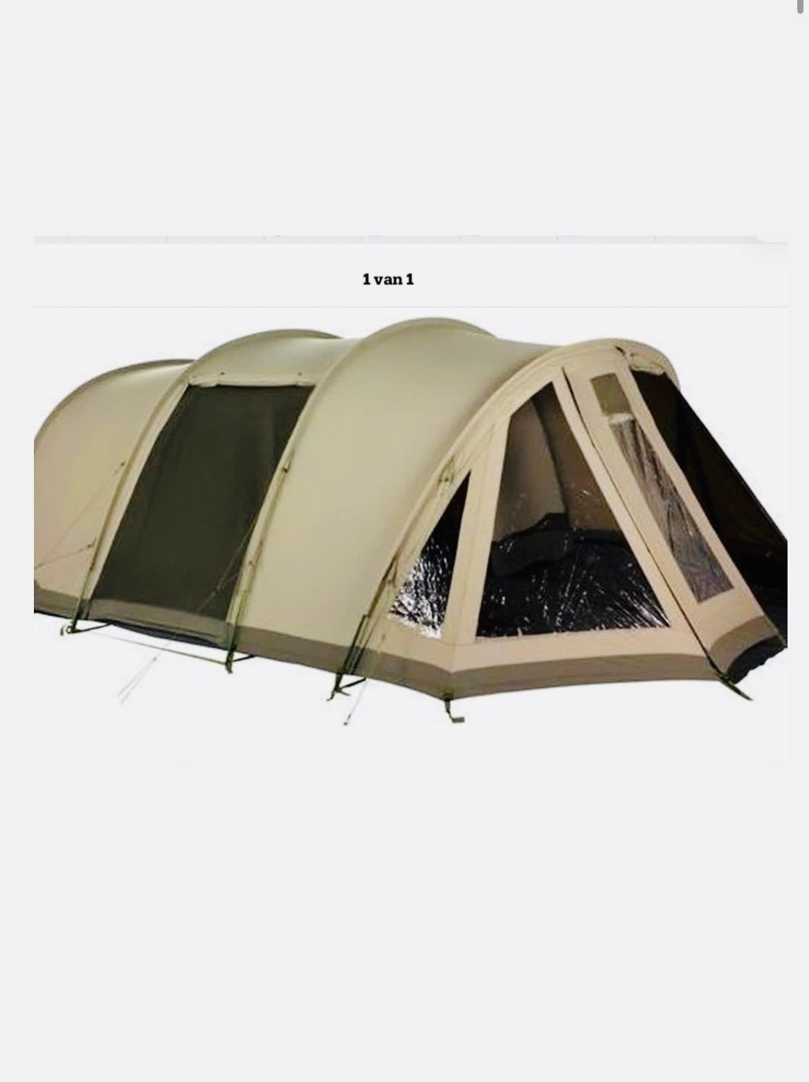 Nomad Bantu IV air ruime tunneltent, Ophalen, Gebruikt, Tot en met 4