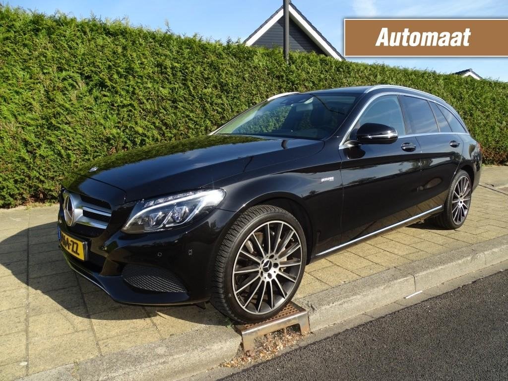 Mercedes-benz C-KLASSE C400 AMG 4Matic Premium plus -Hlf Lee, Auto's, Mercedes-Benz, Euro 6, Met garantie (alle), 334 pk, Leder