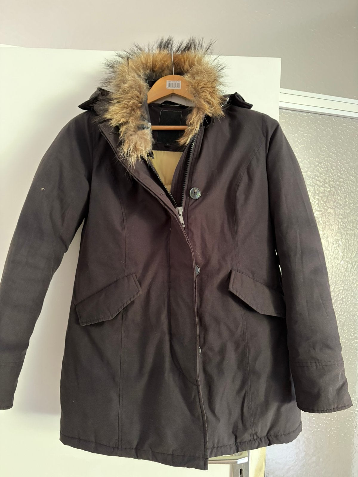 Airforce dames winterjas maat S zwart, Ophalen of Verzenden, Gedragen, Maat 36 (S), Zwart