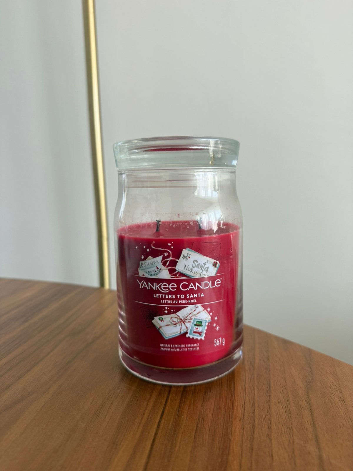 Yankee Candle large jar, Huis en Inrichting, Overige merken, Ophalen of Verzenden, Kaars, Rood