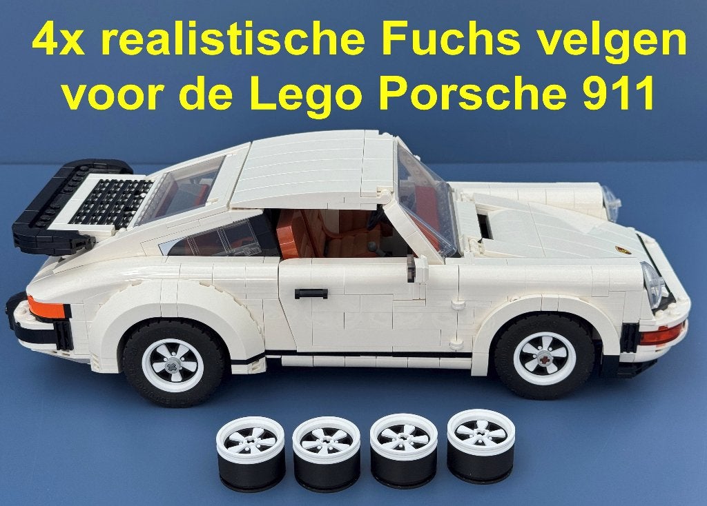 Mooie Fuchs velgen voor de Lego Porsche 911 (10295), Ophalen of Verzenden, Nieuw