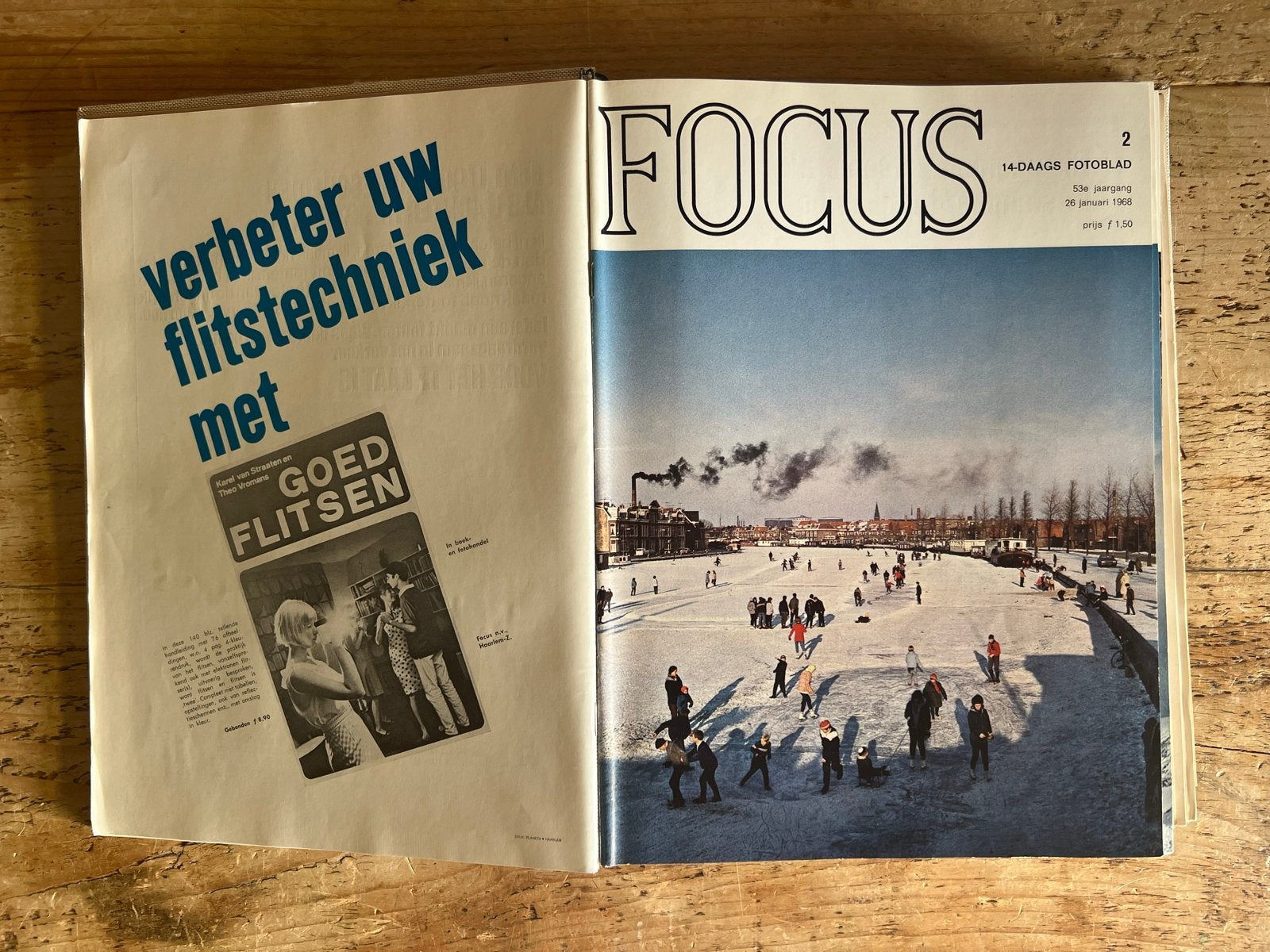 Focus 1968 - in linnen band - Fotoblad, Boeken, Ophalen of Verzenden, Gelezen, Overige typen