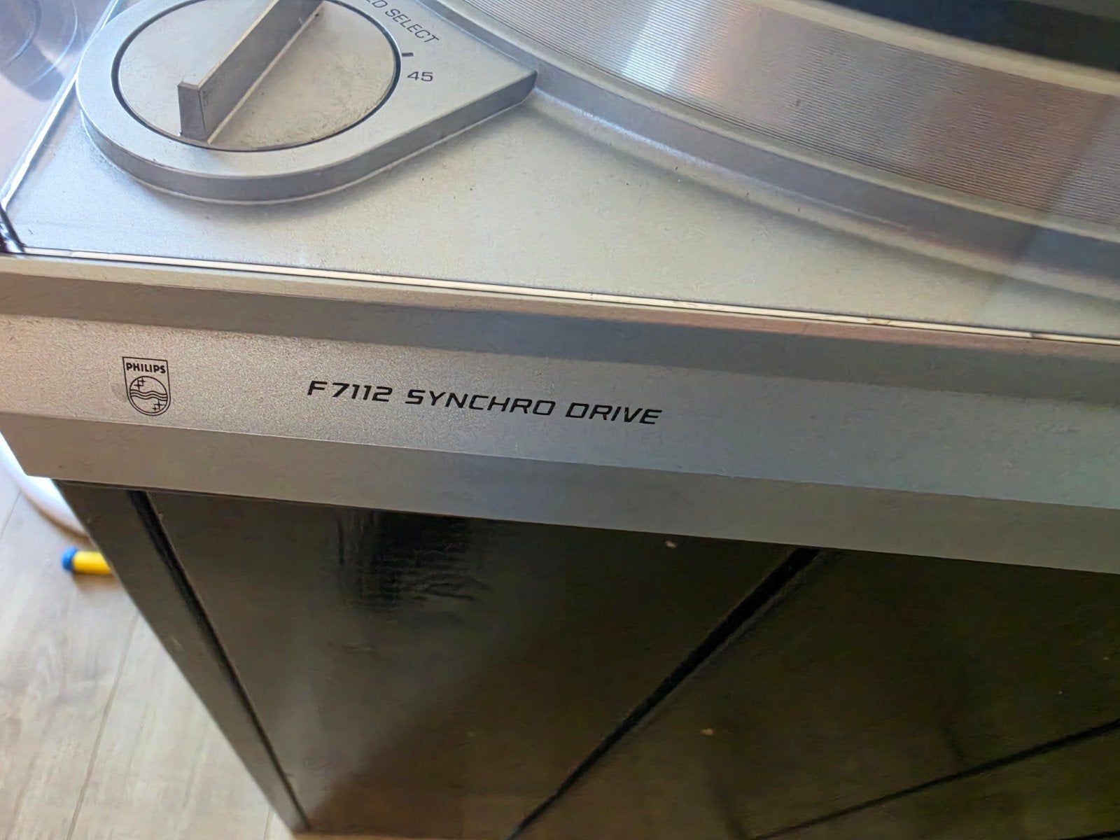 Philips F7112 Synchro Drive Platenspeler, Audio, Tv en Foto, Philips, Gebruikt, Automatisch, Ophalen of Verzenden