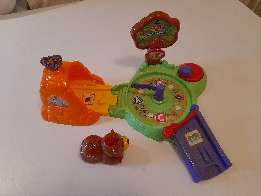 Zoef zoef dieren avonturenbos, Kinderen en Baby's, Speelgoed | Vtech, Ophalen of Verzenden, Zo goed als nieuw, 2 tot 4 jaar
