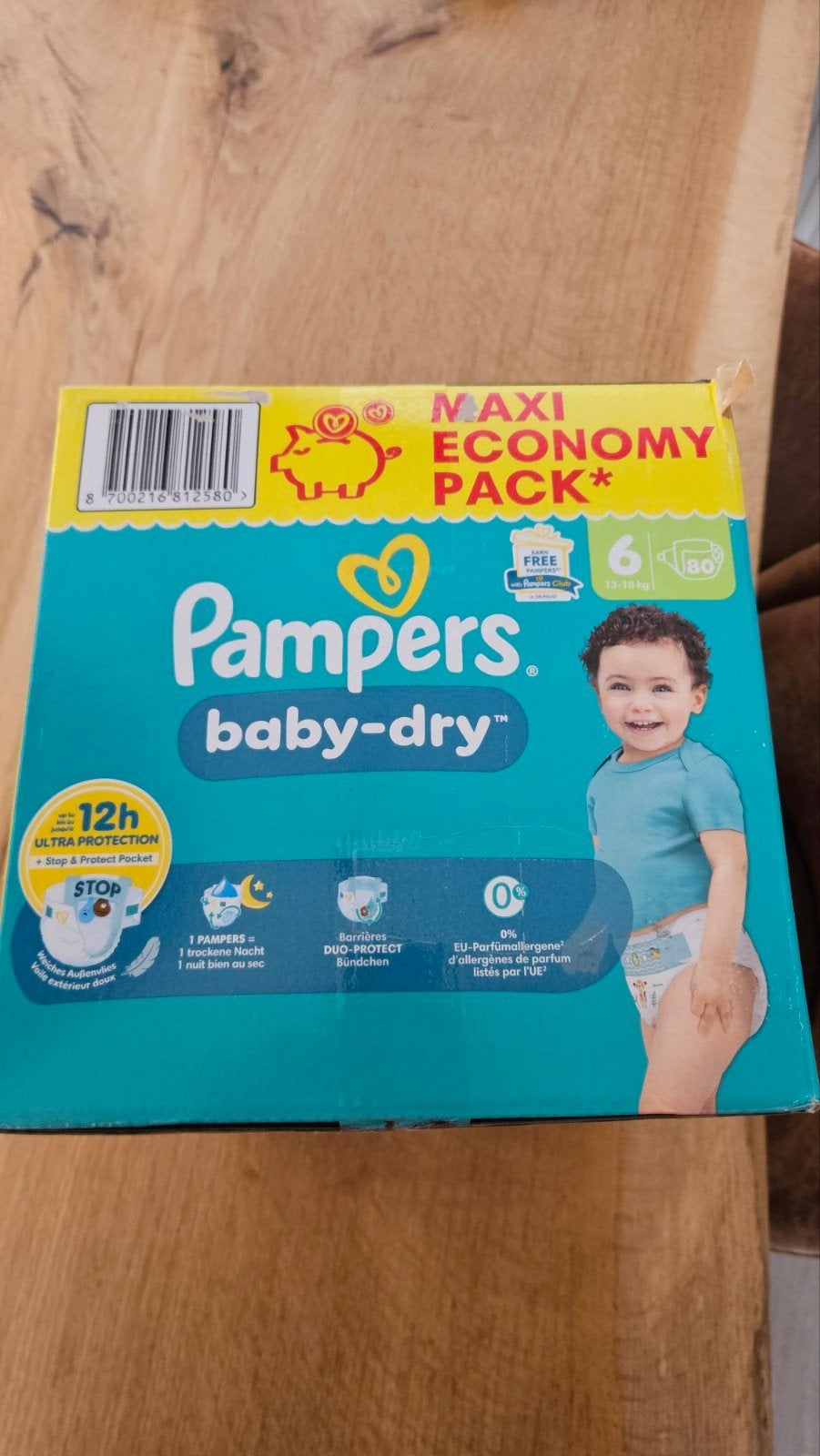 Pampers baby-dry maat 6, Ophalen of Verzenden, Nieuw