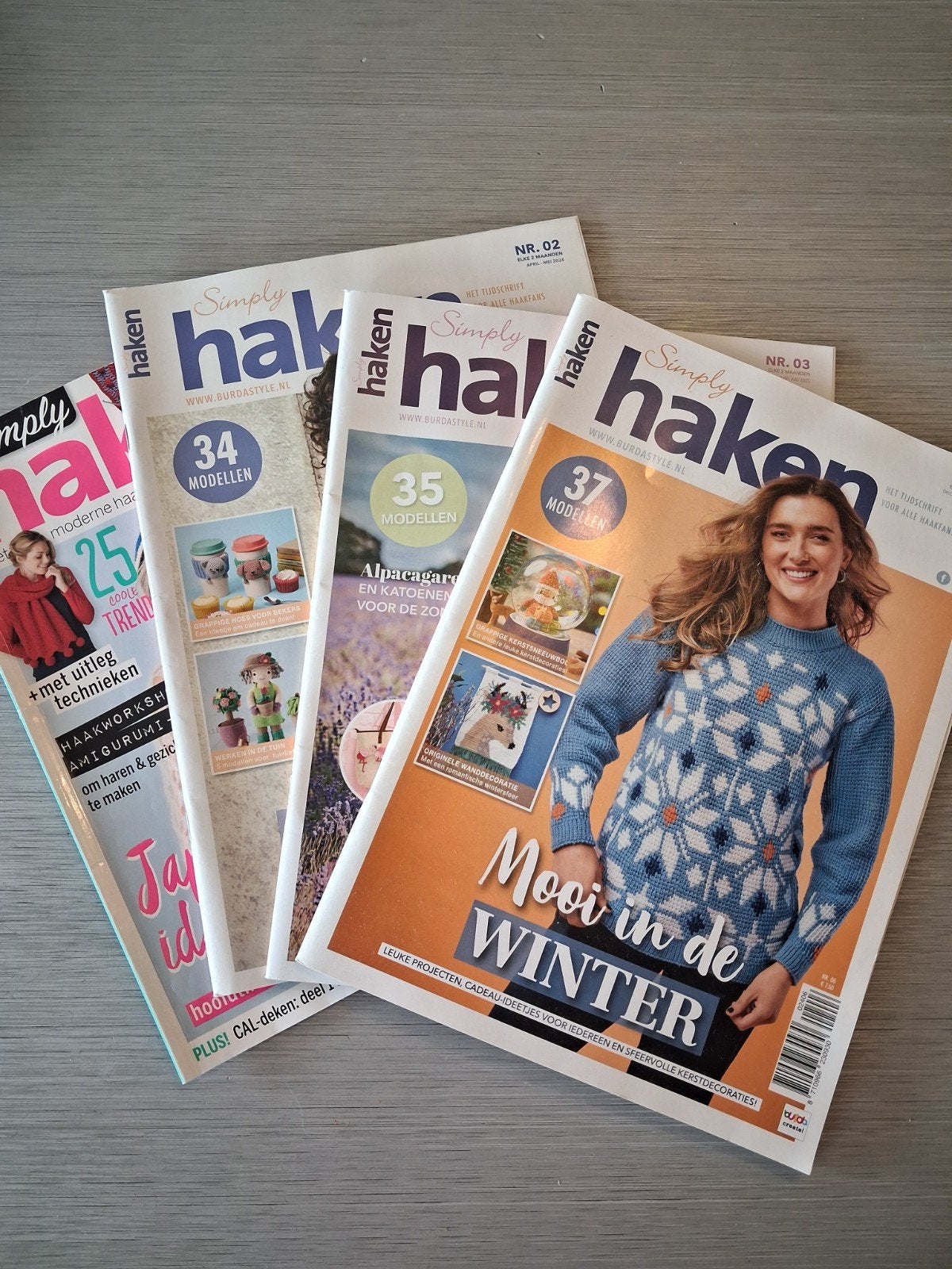 Simply Haken Tijdschriften - Diverse Nummers, Hobby en Vrije tijd, Breien en Haken, Ophalen of Verzenden
