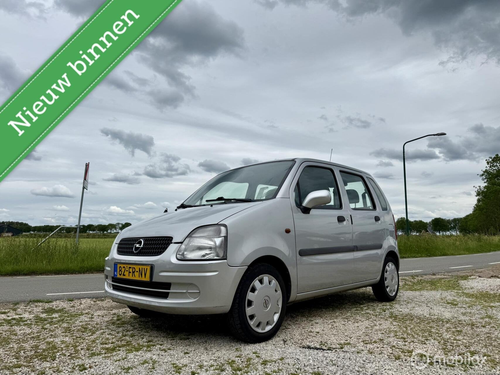 Opel Agila 1.2-16V Elegance, BJ 2000, APK, Zuinig, Hoge Inst, Voorwielaandrijving, 15 km/l, Origineel Nederlands, Bedrijf