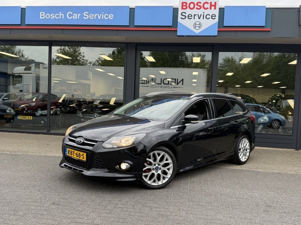 Ford FOCUS Wagon 1.6 EcoB. Titanium ST-Line Clima/Cruise con, Auto's, 1258 kg, Gebruikt, 4 cilinders, 150 pk
