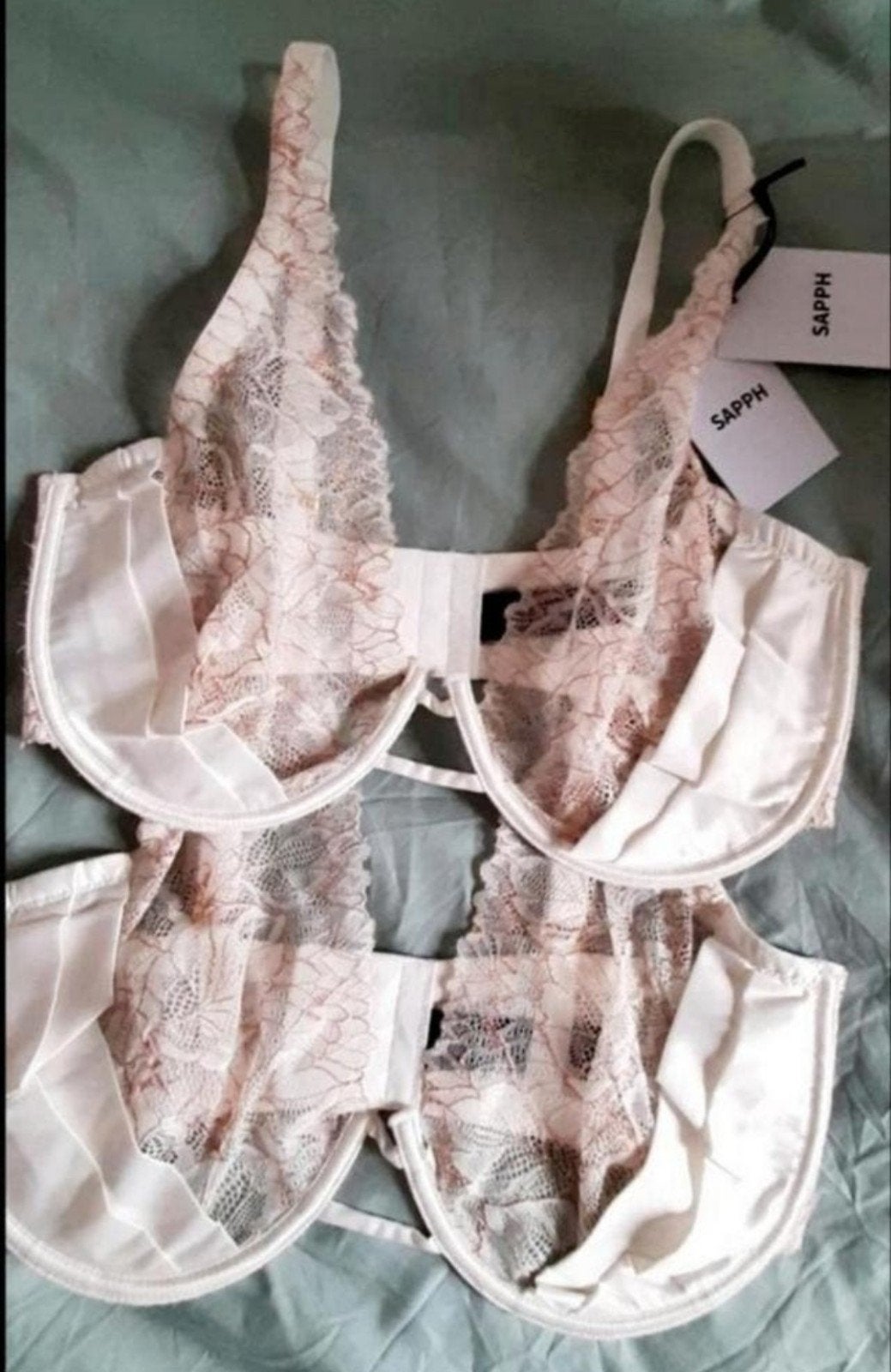 2 Nieuwe Sapph beugel bh's 85E, Kleding | Dames, Ondergoed en Lingerie, Sapph, Ophalen of Verzenden, Beige, BH