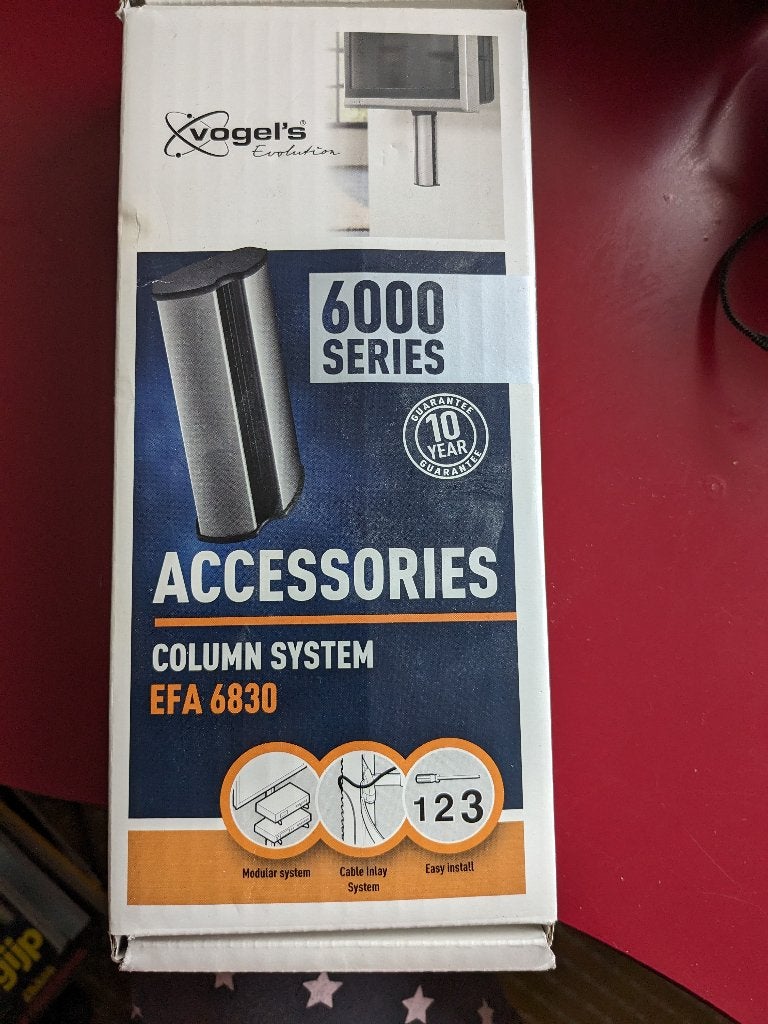 Vogel's Evolution 6000 Series EFA 6830 kabel kolomsysteem, Ophalen