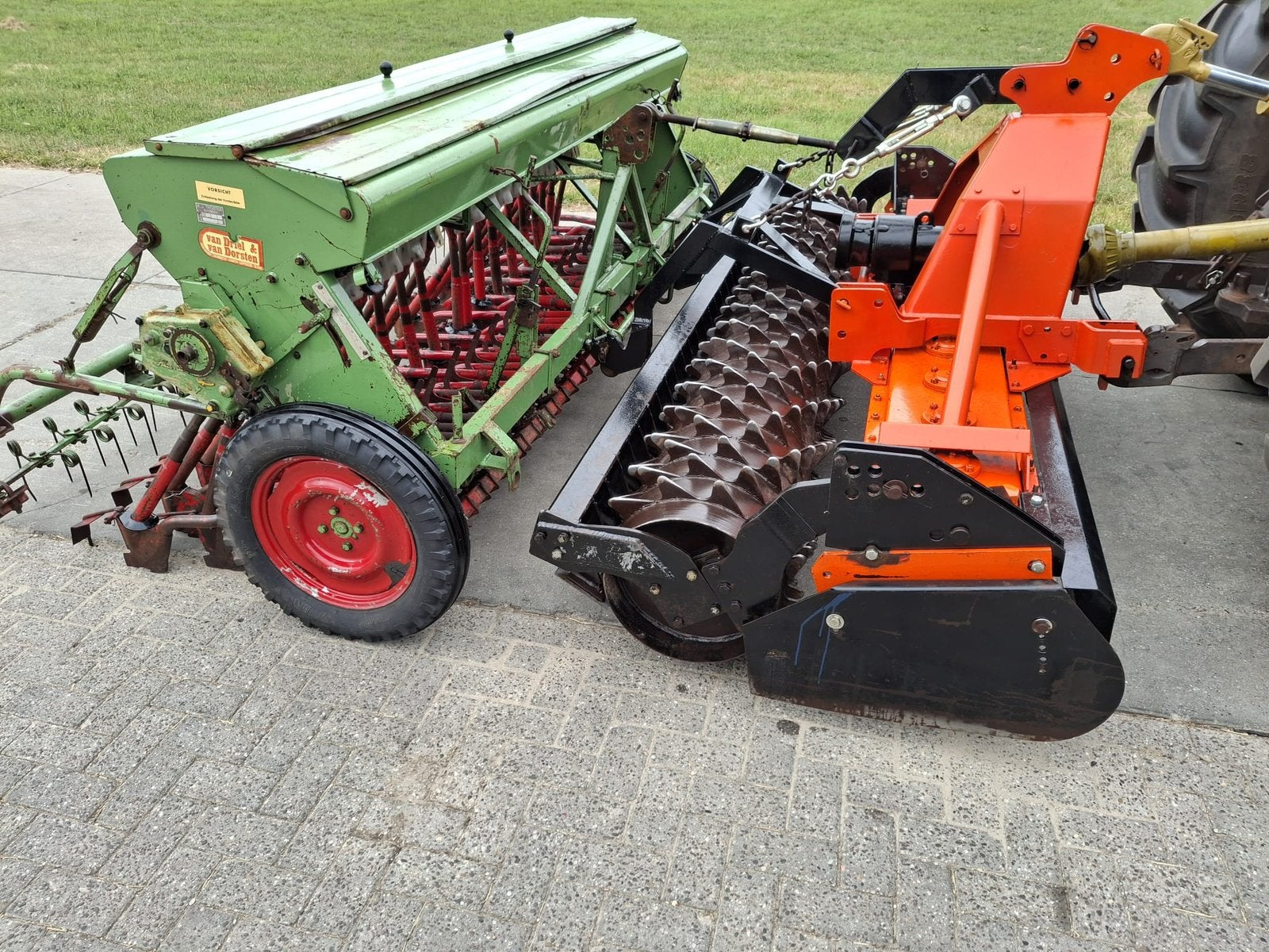 Zaaicombinatie rotorkopegg sicma Zaaimachine lemken amzone, Ophalen, Zaaien, Planten of Poten