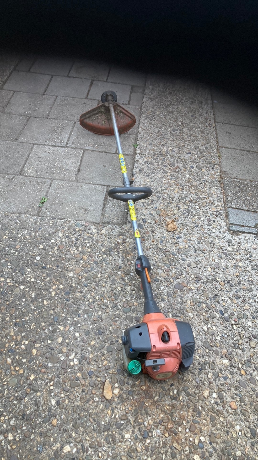 Husqvarna 125LDX, Tuin en Terras, Bosmaaiers, Ophalen, Gebruikt, Benzine