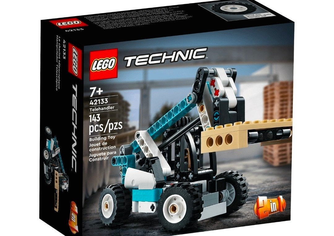 Lego Technic 2 in 1 Heftruc/Telehandler 42133, Ophalen, Zo goed als nieuw