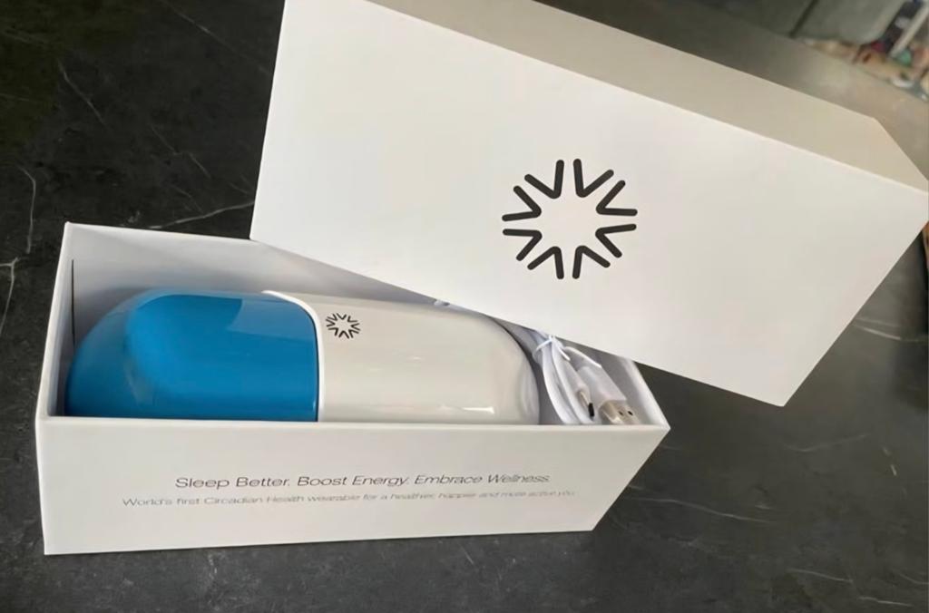 AYO lite Lichttherapie Bril - Verbeter Slaap & Energie, Ophalen of Verzenden, Zo goed als nieuw, Overige typen