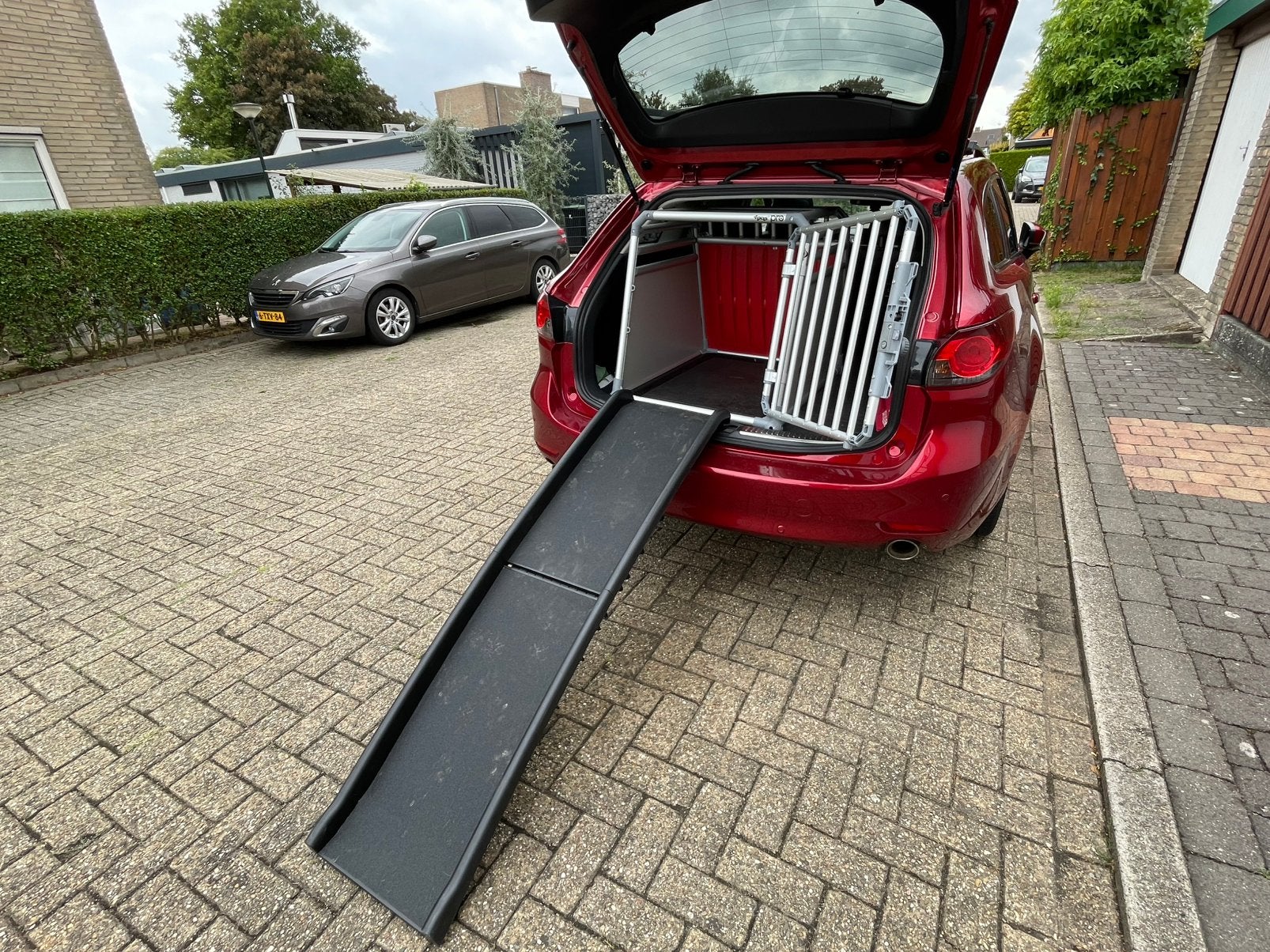 4Pets Autobench Pro 3 Medium + loopplank, Ophalen, Zo goed als nieuw