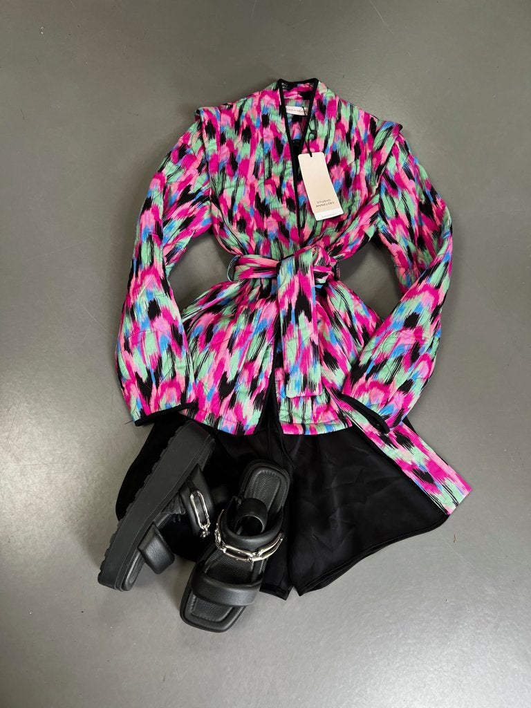 STUDIO ANNELOES Ruby batik jacket in 3 mt- NEW TIEN op Insta, TIEN concepts, Studio Anneloes, -, Meerkleurig